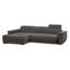 Jafiya 4 Seater Velvet Sofa Bed-898216725-898216726