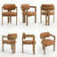 Chaise rembourrée en similicuir Stanford-1551212311-1557141929