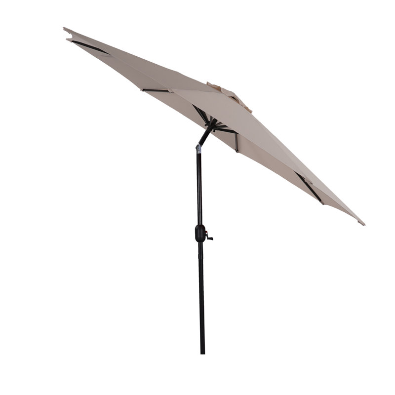 Parasol de marché 108 po Markert, H 7,64 pi x l 9 pi x P 9 pi, Beige
