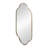 Decorative Wall Mirror with Notched Edges