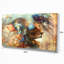 Lion - reproduction sur toile-16484614