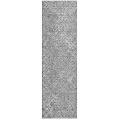 Premium Machine Washable Prisco Gray Rug