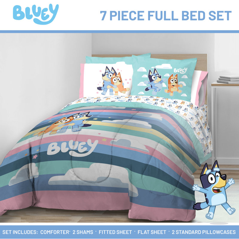 Ensemble de lit Bluey, Lit double
