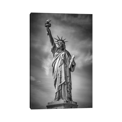 New York City Statue of Liberty 1 Piece Wrapped Canvas Wall Art