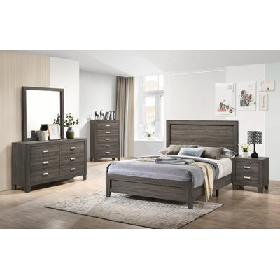 Anastasia Standard 5 Piece Bedroom Set by Wade Logan