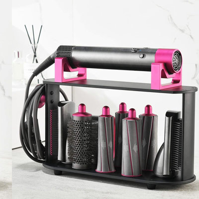 Airwrap Styler Organizer: 8-Hole Countertop Storage Rack for Hair Tools - Perfect for Home, Bedroom, or Bathroom