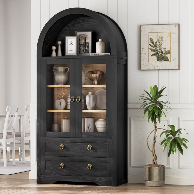 Winston Porter Caspian Modern 70.9" Storage Bookcase