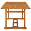 Menachem Acacia Outdoor Dining Table , cm W 90cm cm D-64963731