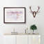 Flamingo Reflection - Picture Frame Painting Print-56853524-56853525