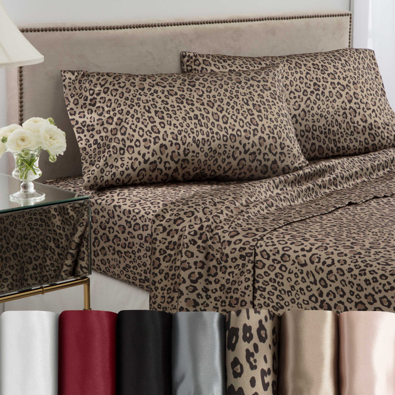 Martex Elegance Satin Silk Pillowcases Hotel Quality - Super Soft & Breathable Great For Hair And Skin, Standard Pillow Case