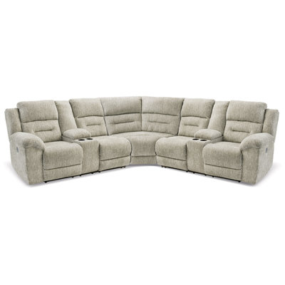 Family Den 3-Piece Power Reclining Sectional