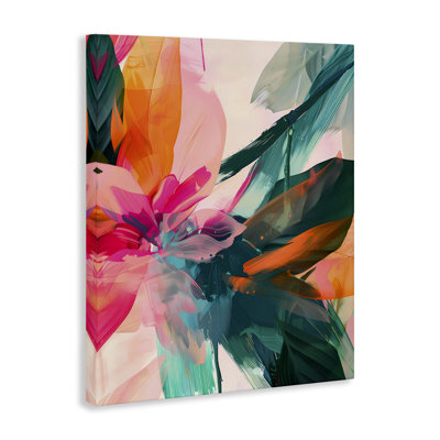  «Streaked Opaque Abstract», art mural sur toile par Walker Noble