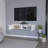 Versatile Floating TV Stand with Hidden Storage and Open Shelf