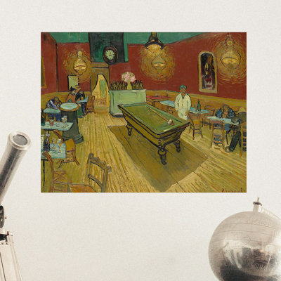 Adhésif décoratif "the night café" , "van gogh"