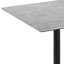 Plateau de table commercial à surface lisse avec base entrecroisée à hauteur de table-483810381-483810377