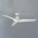 60" Vortex 3 - Blade Outdoor/Indoor Smart Standard Ceiling Fan with Wall Control Included, Works With Alexa and iOS or Android App