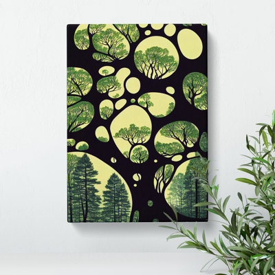Vintage Forest - Wrapped Canvas