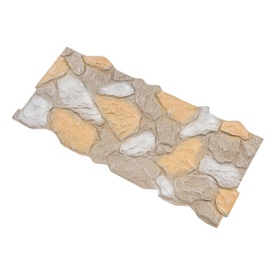 47.24X22” Faux Stone Wall Panel