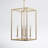 Perth 4 - Light Dimmable Square / Rectangle Chandelier