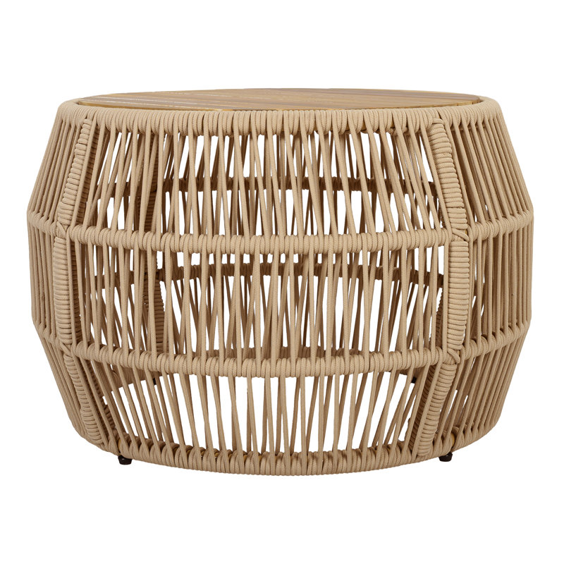 Table d'appoint Ardenn, Natural Top/Grey Base