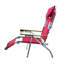 Chaise longue d'extérieur à haut dossier avec repose-pieds Ostrich The Altitude 3N1, rose-1256055963