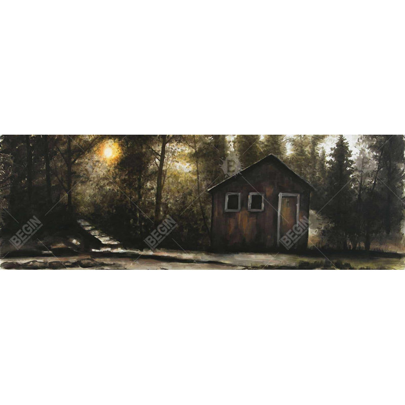 " Cabin In The Forest "
