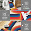 Tapis lavable à la machine avec envers en caoutchouc pour salon Moderen-685804505