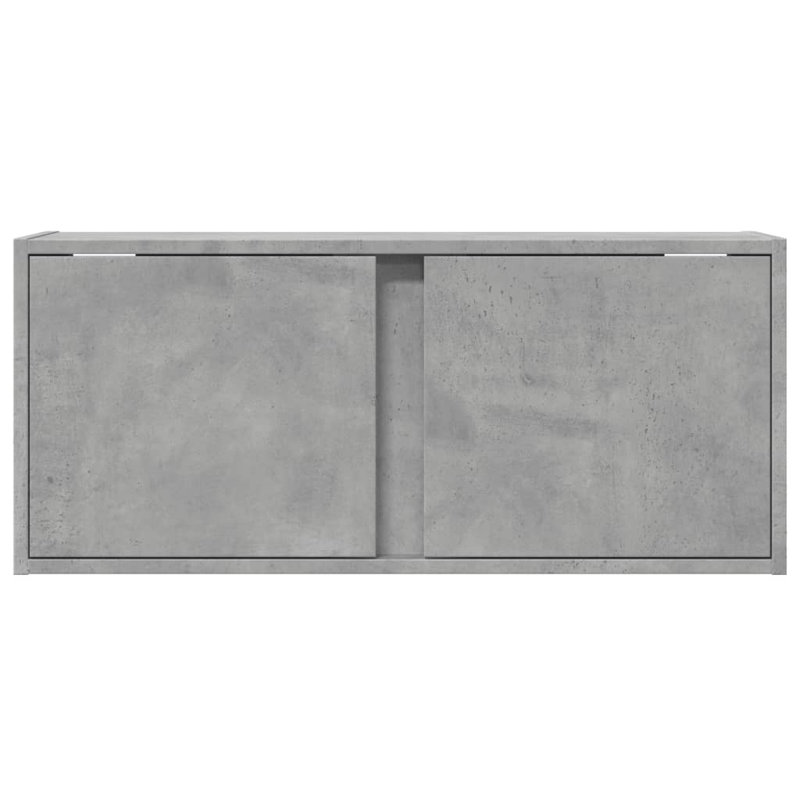 Dalin TV Stand for TVs up to 43", Concrete Grey, 100cm