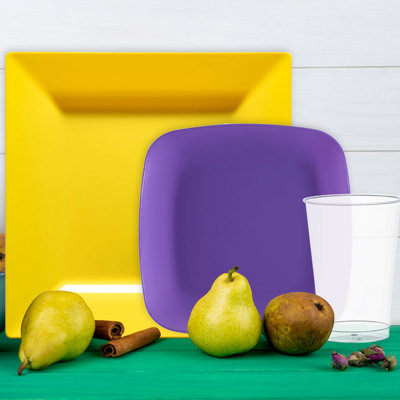 Ensemble NFL/NBA/MLB jaune, violet et blanc - 30 paramètres