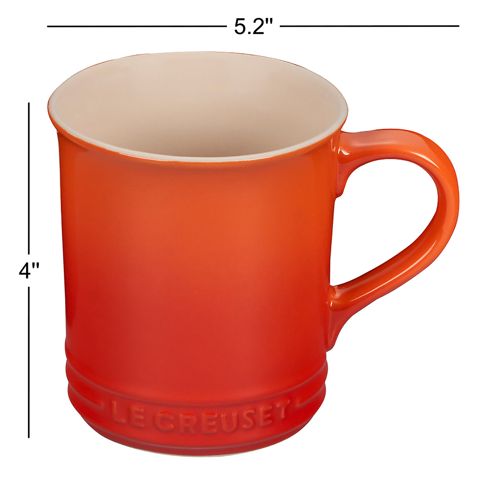 Ceramic Mug, Flame