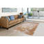 Tapis brun à motif floral Lauren-2038483134