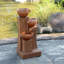 Weather Resistant Floor Fountain with Light