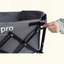 Chariot utilitaire extensible à double couche avec 100% d'espace supplémentaire - Chariot d'épicerie pour le camping, le magasinage, les sports, le jardinage, la pêche-116093535
