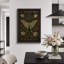 «Let the Night Bloom Celestial Moth», reproduction d'art sur toile encadrée-134328889-134328896
