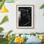 «Erase I», peinture sur papier encadrée-531673181