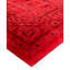Overdyed Hand-Knotted Wool Modern-Contemporary Red Area Rug 10' 2" x 14' 4"