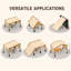 Auvent de remplacement pour abat-jour haute densité Colourtree Pergola-112589495-112589504