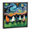 «Starry Cats» par Aja Trêves - reproduction d'art sur-49703756-49703748