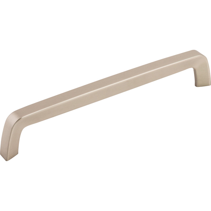 Tapered Bar Pull, Brushed Satin Nickel, 7 9/16" Center to Center