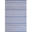 Rugby Stripe Denim Handwoven Indoor/Outdoor Rug-30602137