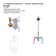 Universal 1/2" Thermostatic Rough-in Valve with Integrated Volume Control