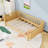 Wood Platform Bed with Slats-978453997-978453996