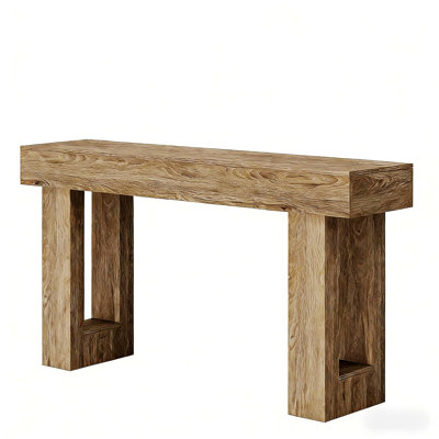 Wooden Console Table for Home Decor
