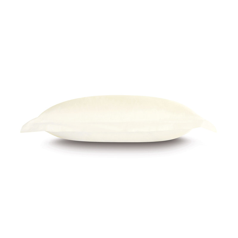Fresco Sateen Envelope Sham, Ivory, King