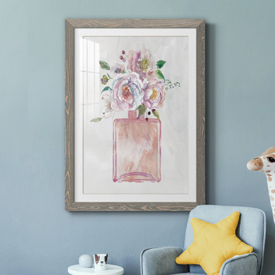 «Fragrance of Summer I» - Peinture encadrée