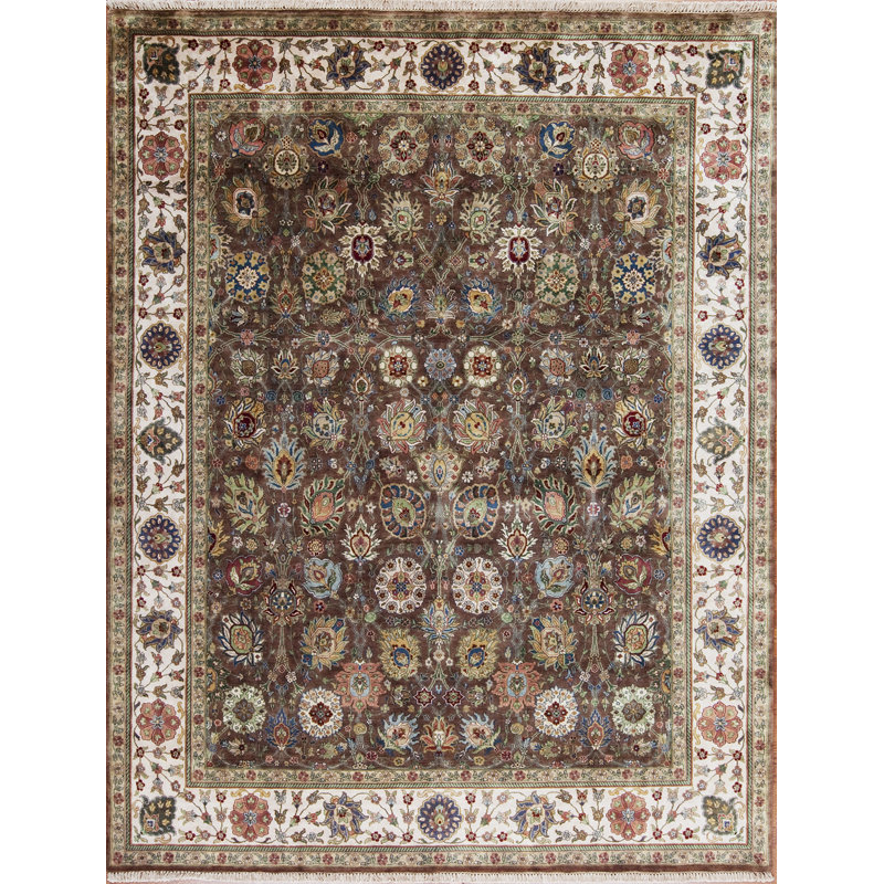 Golden Age Hand Knotted Wool Area Rug, Sample 2' x 3'