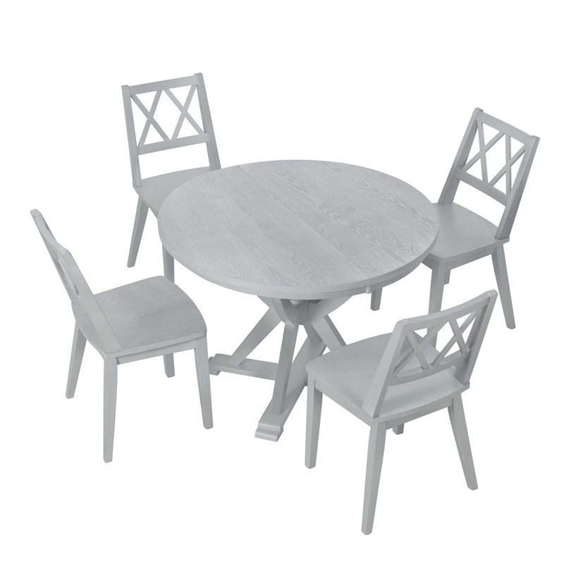 Ensemble de table de salle à manger 5 pièces Mid-Century