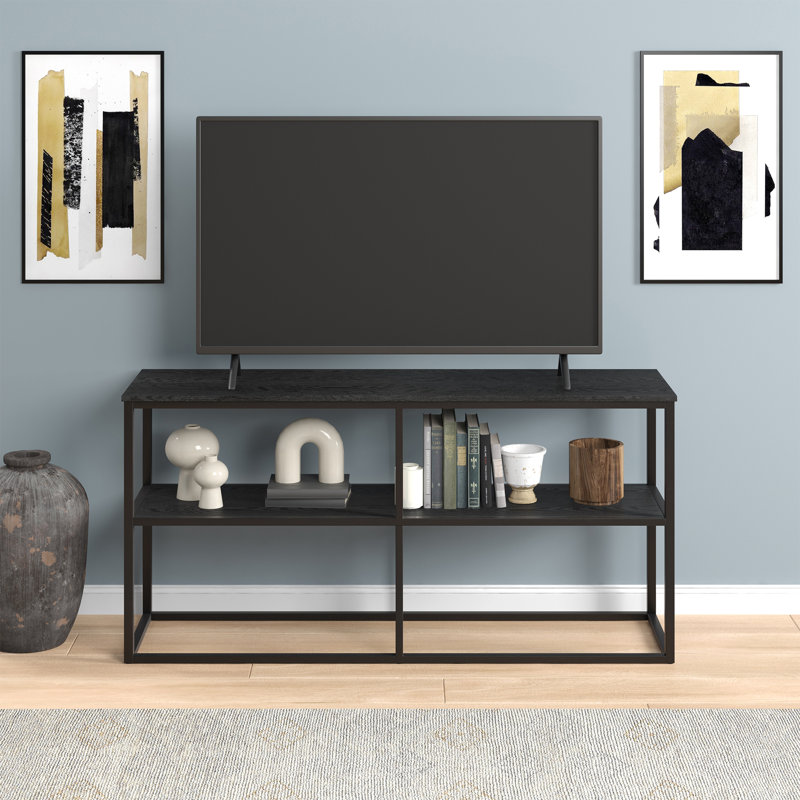 Melquan TV Stand for TVs up to 65", Black