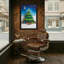 Noël, arbre de Noël, ciel nocturne, étoiles, lune, cadeaux, neige-316693662