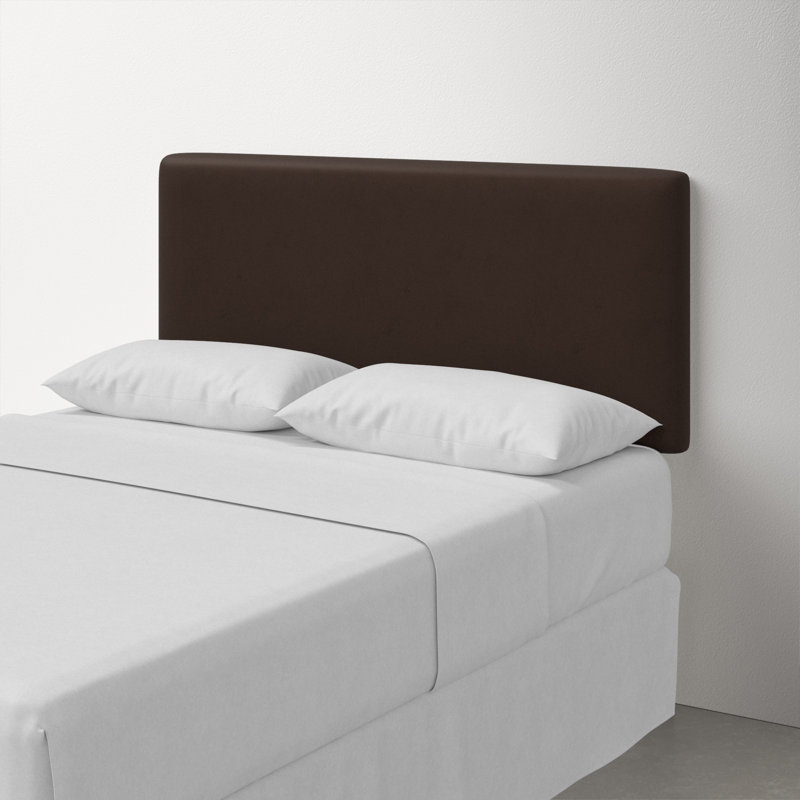 Eisley Upholstered Headboard, Queen, Classic Chocolate Velvet